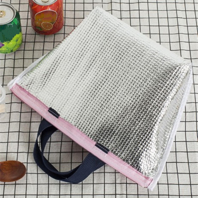 Nova vodootporna Oxford torba za ručak, zadebljana ručna torba, torba za piknik, ženske, dječje praktične kutije za ručak, torbe za školske torbe za pohranu hrane