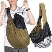 Mājdzīvnieku kucēnu pārnēsāšanas soma, viena rokassomiņa ar plecu āķi Maza soma ceļošanai ar kaķiem un suņiem Mājdzīvnieku piederumi