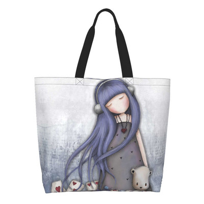 Sieviešu lielas ietilpības tote iepirkumu soma SG dizaina tēma Aksesuāri Mode meitenēm karikatūra plecu somas