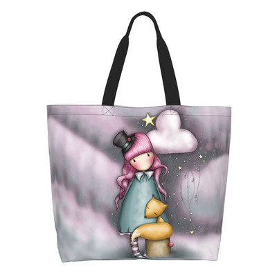 Sieviešu lielas ietilpības tote iepirkumu soma SG dizaina tēma Aksesuāri Mode meitenēm karikatūra plecu somas