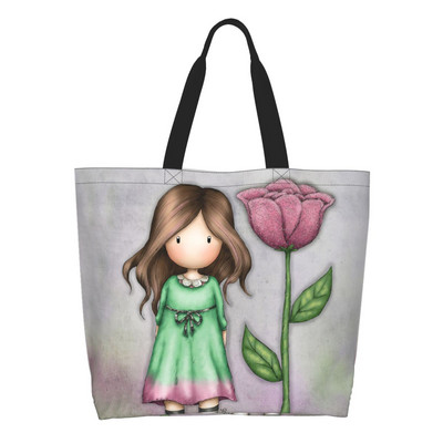 Sieviešu lielas ietilpības tote iepirkumu soma SG dizaina tēma Aksesuāri Mode meitenēm karikatūra plecu somas