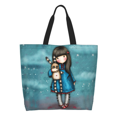 Sieviešu lielas ietilpības tote iepirkumu soma SG dizaina tēma Aksesuāri Mode meitenēm karikatūra plecu somas