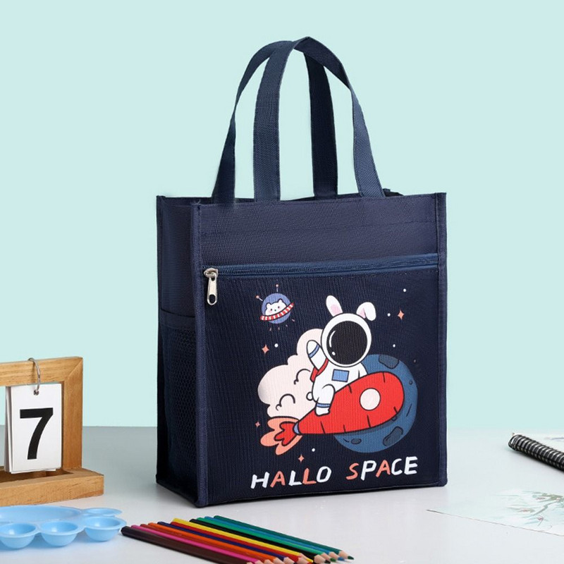 1 gab. Uzglabāšanas soma, izolēta termiskā soma, piknika ceļojumu gudrs dzesētājs, siltā kastīte multfilmas brokastu organizators pusdienu soma Bērnu skolēns