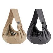 Пътна чанта с прашка за кучета Преносима чанта за носене на рамо Кучешка чанта за разходка на котка Чанта за носене в чанта за туризъм Разходки и езда