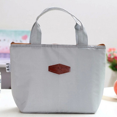 Pusdienu kaste kempinga piknika soma Pusdienu soma vienkrāsaina pārnēsājama izolēta ledusskapja aukstā ēdiena dzesētāja termiskā soma rokassomiņa karsta