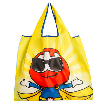 Debela najlonska velika torba ECO višekratna poliesterska prijenosna ženska torbica na rame Sklopiva torbica Torba za pohranu