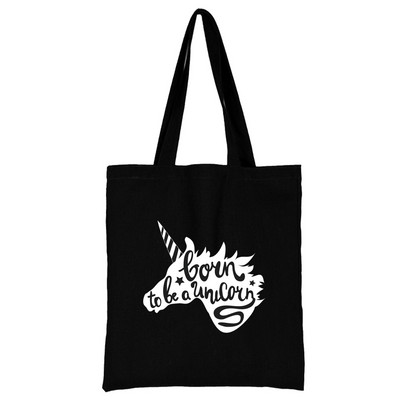 Iepirkumu soma Sieviešu rokassomiņa Plecu soma Sieviešu audekla soma Iepirkšanās soma Liela ietilpība Skolas soma Balta attēla drukāšana