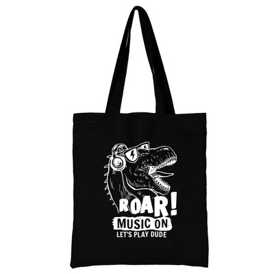 Iepirkumu soma Sieviešu rokassomiņa Plecu soma Sieviešu audekla soma Iepirkšanās soma Liela ietilpība Skolas soma Balta attēla drukāšana