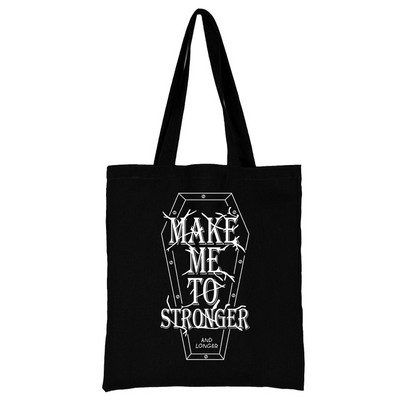 Iepirkumu soma Sieviešu rokassomiņa Plecu soma Sieviešu audekla soma Iepirkšanās soma Liela ietilpība Skolas soma Balta attēla drukāšana