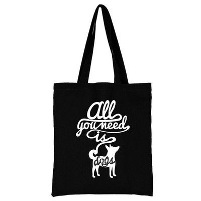 Iepirkumu soma Sieviešu rokassomiņa Plecu soma Sieviešu audekla soma Iepirkšanās soma Liela ietilpība Skolas soma Balta attēla drukāšana