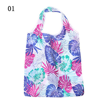 26Styles Környezetbarát bevásárlótáskák Poliészter tárolótáska Összehajtható Újrahasznosítható Élelmiszerek Csomagtartó Újrafelhasználható Tasak Otthoni és lakhatási kellékek