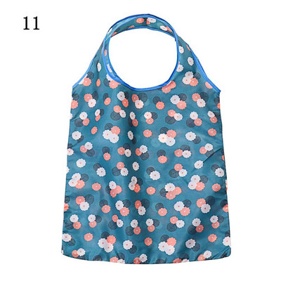 26Styles Környezetbarát bevásárlótáskák Poliészter tárolótáska Összehajtható Újrahasznosítható Élelmiszerek Csomagtartó Újrafelhasználható Tasak Otthoni és lakhatási kellékek