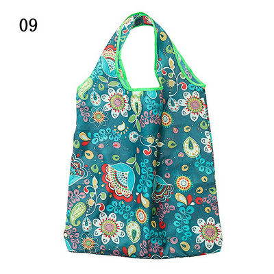 26Styles Környezetbarát bevásárlótáskák Poliészter tárolótáska Összehajtható Újrahasznosítható Élelmiszerek Csomagtartó Újrafelhasználható Tasak Otthoni és lakhatási kellékek