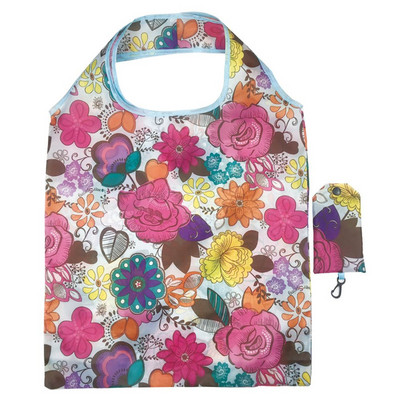 26Styles Környezetbarát bevásárlótáskák Poliészter tárolótáska Összehajtható Újrahasznosítható Élelmiszerek Csomagtartó Újrafelhasználható Tasak Otthoni és lakhatási kellékek