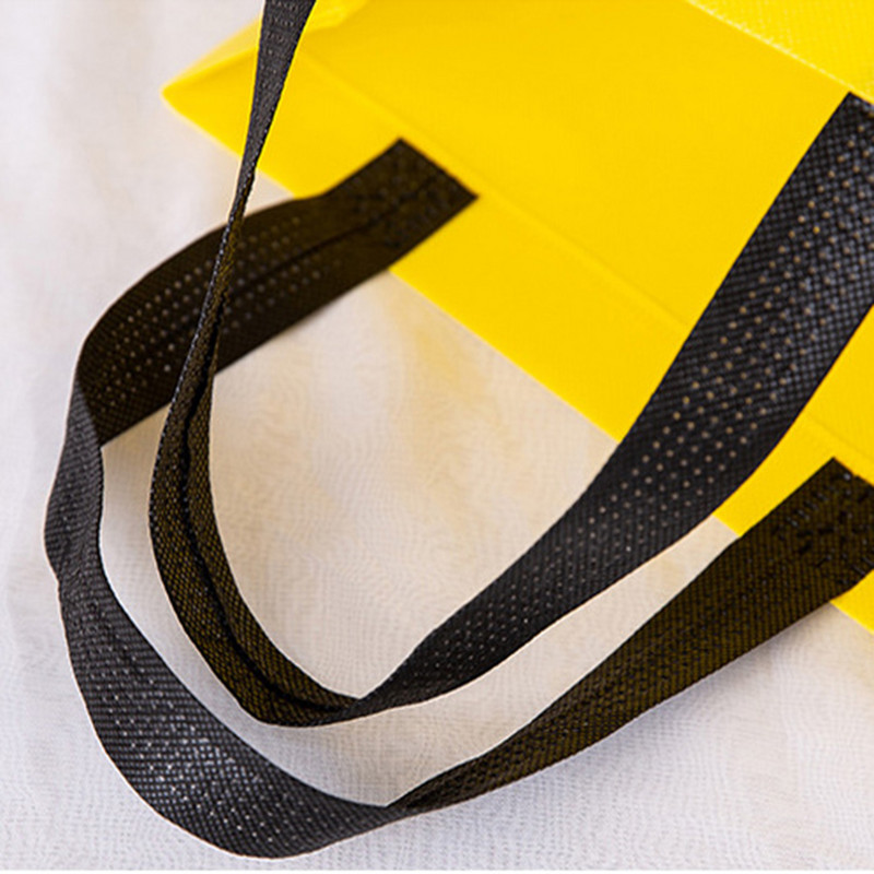 Geantă de cumpărături pliabilă ocazională pentru femei, din țesătură reutilizabilă, geantă de tote nețesă