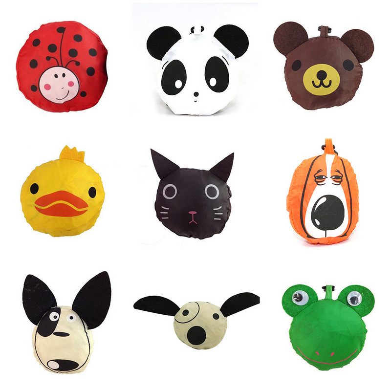 Jauna tipa jauka ceļojumu salokāma rokassomiņa Pārtikas preču pakaišu uzglabāšana Atkārtoti lietojami dzīvnieku iepirkumu maisiņi Eco Tote iepirkumu soma