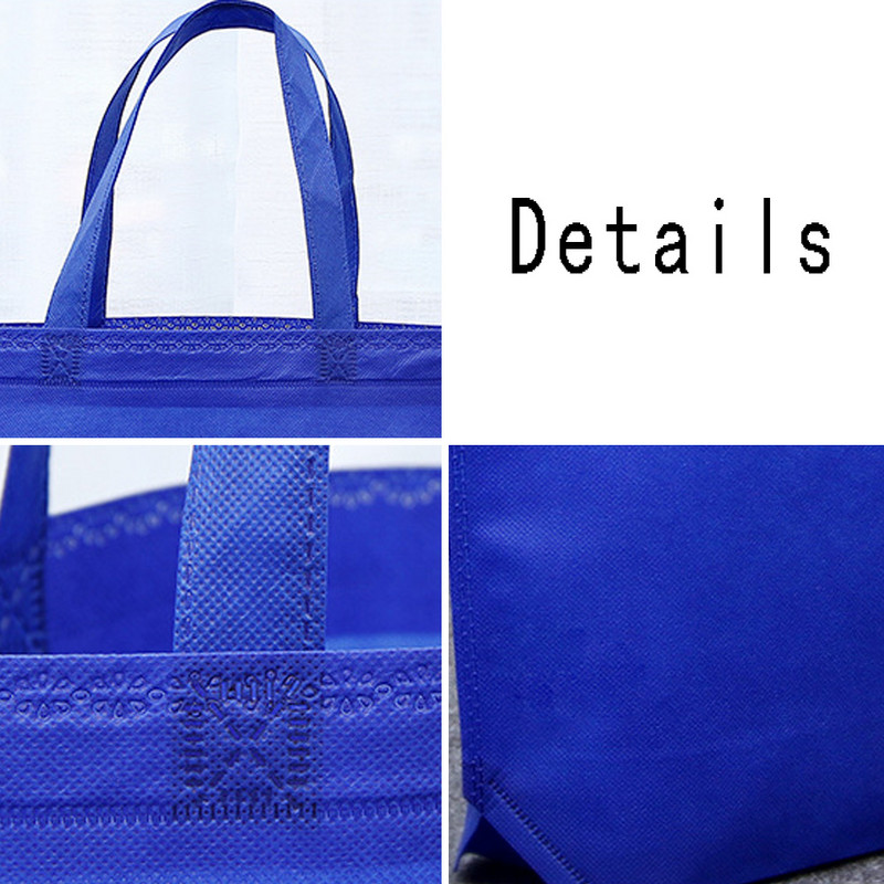 Torba za kupnju od netkanog materijala za višekratnu upotrebu Pamučna tkanina Ženske torbe za rame Netkani ekološki torbi Organizator Višenamjenski