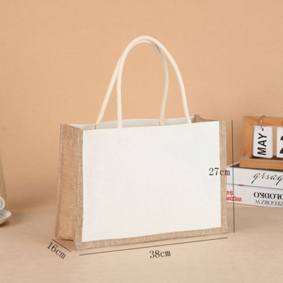 Vintage γυναικεία λευκά είδη Tote τσάντες αγορών Καλοκαιρινές τσάντες παραλίας Ρετρό τσάντες DIY Φορητές οικολογικές κορυφαίες λαβές Τσάντα αγορών πολλαπλών μεγεθών