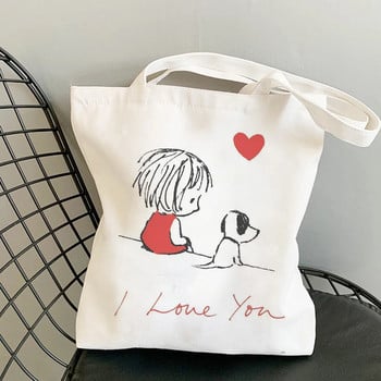 Mafalda Πουλάει καλά Shopping Handbags Tote Shoulder Bag Punk μεγάλης χωρητικότητας Gothic Cartoon Aesthetic Kawaii Painting τσάντες