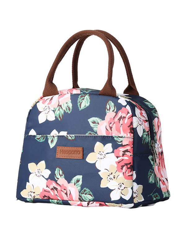 Izolēta pusdienu soma Lielas ietilpības dzesētāja pusdienu kaste darbam birojā Skolas piknikam atkārtoti lietojams pusdienu maisiņu organizators sievietēm