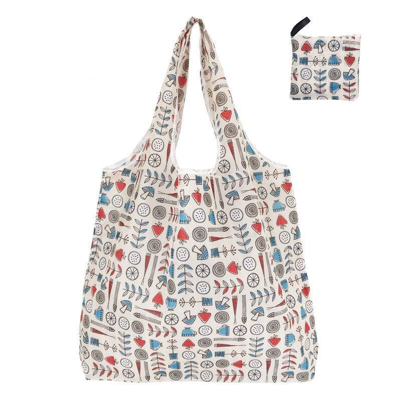 Geantă de cumpărături mare pliabilă din desene animate cu animale, lavabilă, reutilizabilă, ușor de transportat, genți de mână cu capacitate