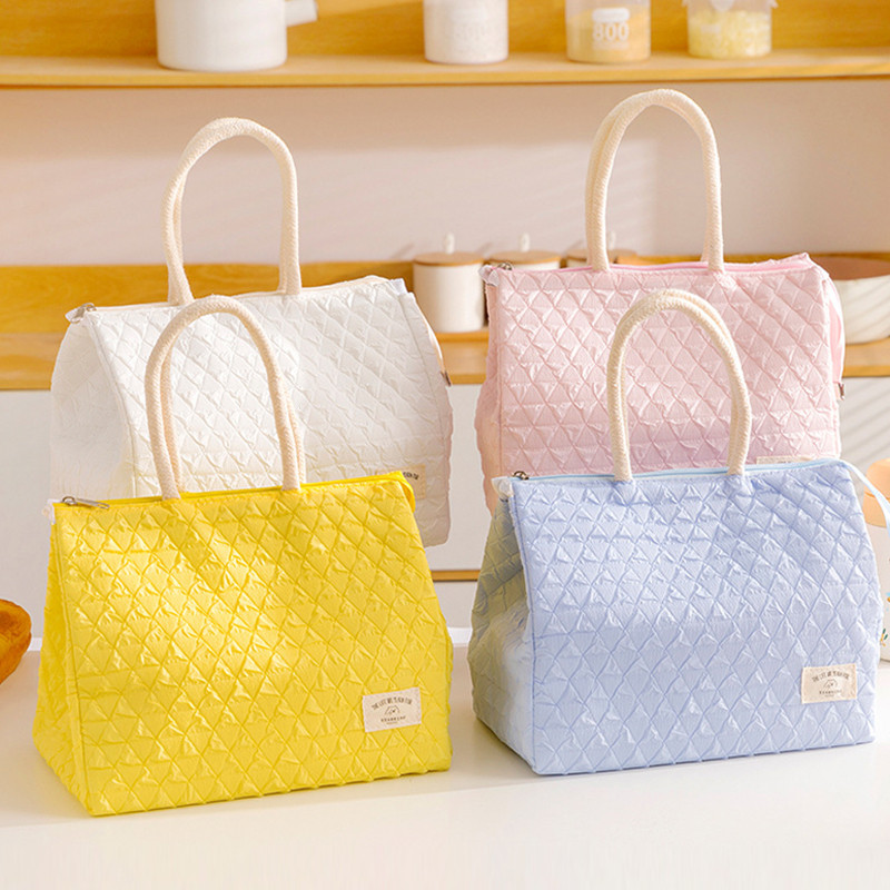 Izolirana torba za ručak Oxford Vodootporna modna izolacija Bento Pack Vrećica za rižu od aluminijske folije Ice Pack Studentska Bento torba za ručak