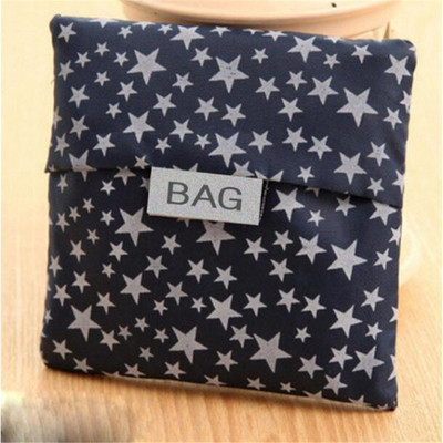 Naujas karštas išpardavimas mados spausdinimas sulankstomas žalias pirkinių krepšys, sulankstomas maišelis Rankinės Patogūs didelės talpos laikymo krepšiai