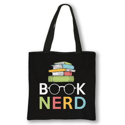 Knjižničar Book Lover Ispis Torba za kupnju Nemam torbe za kontrolu polica Torbe velikog kapaciteta Ženska ručna torba Torbe za kupnju za višekratnu upotrebu