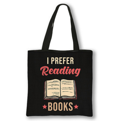 Knjižničar Book Lover Ispis Torba za kupnju Nemam torbe za kontrolu polica Torbe velikog kapaciteta Ženska ručna torba Torbe za kupnju za višekratnu upotrebu