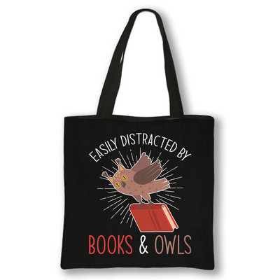 Knjižničar Book Lover Ispis Torba za kupnju Nemam torbe za kontrolu polica Torbe velikog kapaciteta Ženska ručna torba Torbe za kupnju za višekratnu upotrebu