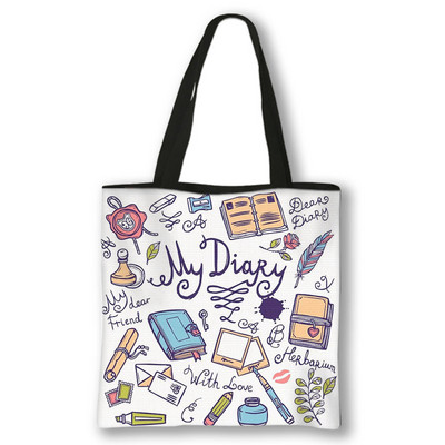 Knjižničar Book Lover Ispis Torba za kupnju Nemam torbe za kontrolu polica Torbe velikog kapaciteta Ženska ručna torba Torbe za kupnju za višekratnu upotrebu