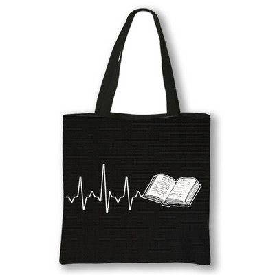 Knjižničar Book Lover Ispis Torba za kupnju Nemam torbe za kontrolu polica Torbe velikog kapaciteta Ženska ručna torba Torbe za kupnju za višekratnu upotrebu