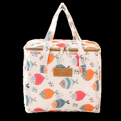 Φορητές τσάντες για πικνίκ Camp New Storage Lunch Box Ταξιδιωτικές τσάντες ψυγείου Μεγάλης χωρητικότητας Θερμική τσάντα χειρός Αδιάβροχο πτυσσόμενο καλάθι φαγητού