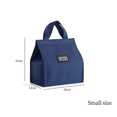 Ērti Oksfordas pusdienu maisiņi Svaigs aukstuma maisiņš Pārnēsājams biroja studentiem Pusdienu kaste Tote Couples Zili rozā pārtikas konteineru soma