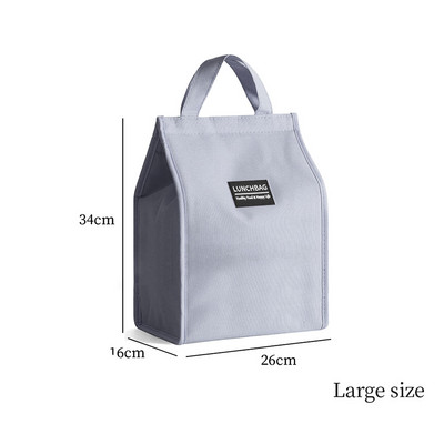 Ērti Oksfordas pusdienu maisiņi Svaigs aukstuma maisiņš Pārnēsājams biroja studentiem Pusdienu kaste Tote Couples Zili rozā pārtikas konteineru soma