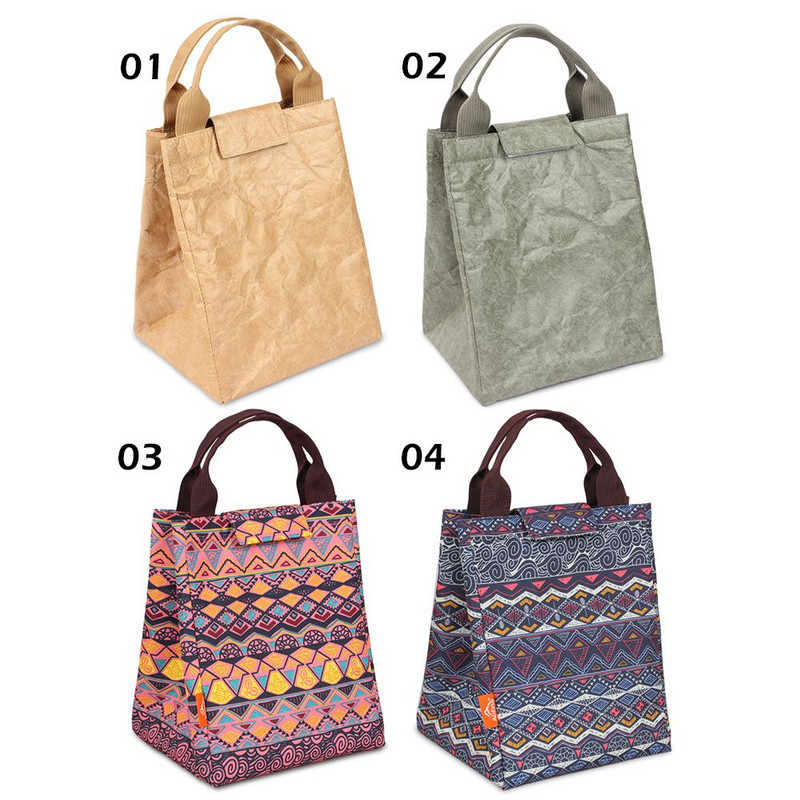 Pārnēsājama dzesētāja pusdienu soma, kas paredzēta piknika bērniem ceļojumu termo brokastu organizatoram, izolēta ūdensnecaurlaidīga uzglabāšanas soma pusdienu kastītei