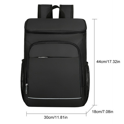 Σακίδιο πλάτης 24L Cooler Thermal Bag Αδιάβροχη πυκνωμένη τσάντα ψυγείου Μεγάλη μονωμένη τσάντα Picnic Cooler Backpack Τσάντα ψυγείου