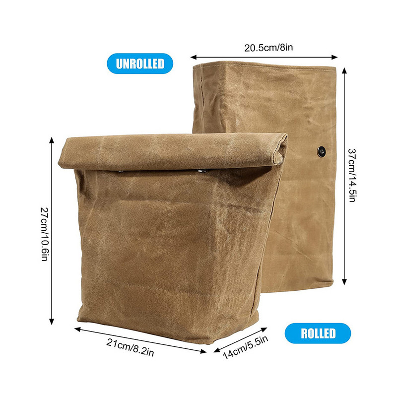 Vodootporan, otporan na mrlje, aluminijska folija za ponovljenu upotrebu, vrećica za led, toplija vrećica za ručak, vanjska toplina, 8 A, ulje, vosak, platno, toplinska vrećica za ručak