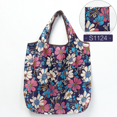 Ekološki prihvatljive najlonske torbe za kupovinu Torba za višekratnu upotrebu, sklopiva torba za trgovinu namirnicama, lagana teška ručna torba za kupovinu