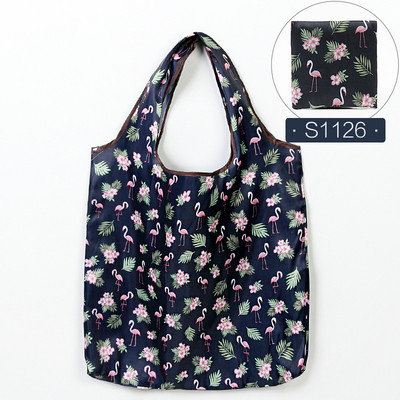 Ekološki prihvatljive najlonske torbe za kupovinu Torba za višekratnu upotrebu, sklopiva torba za trgovinu namirnicama, lagana teška ručna torba za kupovinu