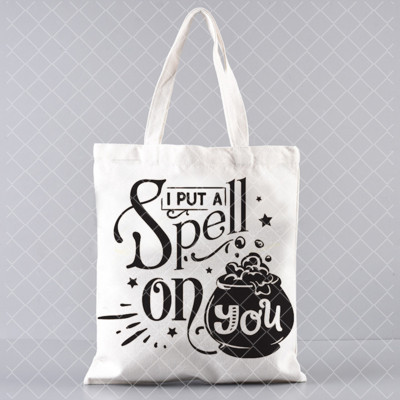 Harajuku Iepirkšanās Canvas Shopper Bag meitenes rokassoma plecu dāmu soma sievietēm Shopper soma burvju Witches Brew Tarot karti raganu soma