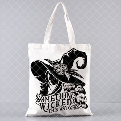 Harajuku Iepirkšanās Canvas Shopper Bag meitenes rokassoma plecu dāmu soma sievietēm Shopper soma burvju Witches Brew Tarot karti raganu soma