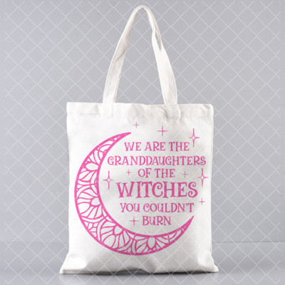 Harajuku Iepirkšanās Canvas Shopper Bag meitenes rokassoma plecu dāmu soma sievietēm Shopper soma burvju Witches Brew Tarot karti raganu soma