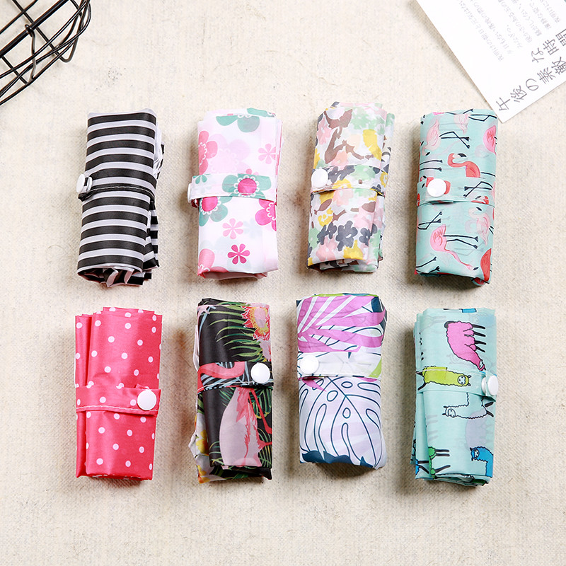 Poliestera salokāms otrreizējās pārstrādes iepirkumu maisiņš Eko atkārtoti lietojams maisiņš Augļu un dārzeņu pārtikas preču veikals