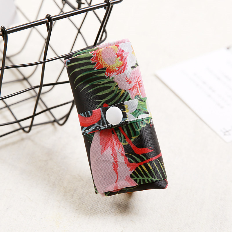 Poliestera salokāms otrreizējās pārstrādes iepirkumu maisiņš Eko atkārtoti lietojams maisiņš Augļu un dārzeņu pārtikas preču veikals