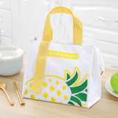 Trīsstūrveida izolēts dzesētājs Bento maisiņš alumīnija plēves termiskās pusdienu kastes somas Lielas ietilpības ūdensnecaurlaidīgi vieglie kempinga piederumi