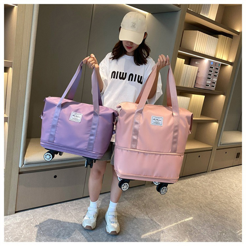 Putna torba velikog kapaciteta, univerzalni kotač, studentsko poslovno putovanje, čekanje na rođenje, torba za pohranu, vodootporna, proširiva torba