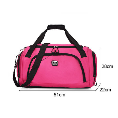 Vingrošanas soma Sporta soma Apmācība vīriešiem Sieviešu ūdensnecaurlaidīga fitnesa soma Izturīga daudzfunkcionāla rokassomiņa āra sporta peldēšanai.