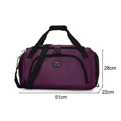 Vingrošanas soma Sporta soma Apmācība vīriešiem Sieviešu ūdensnecaurlaidīga fitnesa soma Izturīga daudzfunkcionāla rokassomiņa āra sporta peldēšanai.