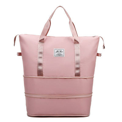 Dvoslojna ekspanzija Putna torba velikog kapaciteta Ručna torba Ženska platna torba Suho mokro odvajanje Ženska torba za prtljagu Torbe za rame